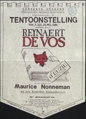 Reynaert de Vos in de collectie Maurice Nonneman en uit Stekense boekenkasten
