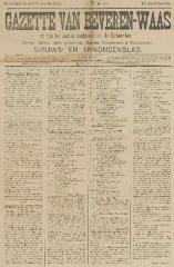 Gazette van Beveren-Waas 16/09/1894