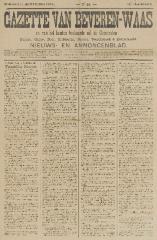 Gazette van Beveren-Waas 11/11/1894