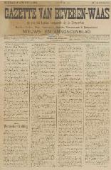 Gazette van Beveren-Waas 19/08/1894