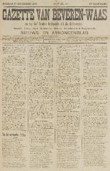 Gazette van Beveren-Waas 23/12/1894