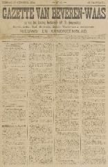 Gazette van Beveren-Waas 28/10/1894