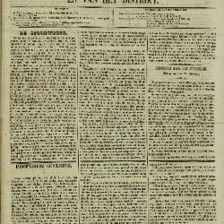 Gazet van Sint-Nicolaes 27/02/1853